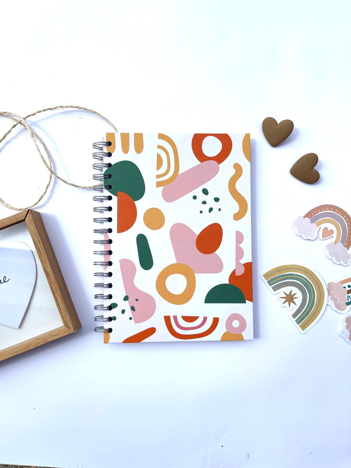 Agenda - Blanca con Figuras