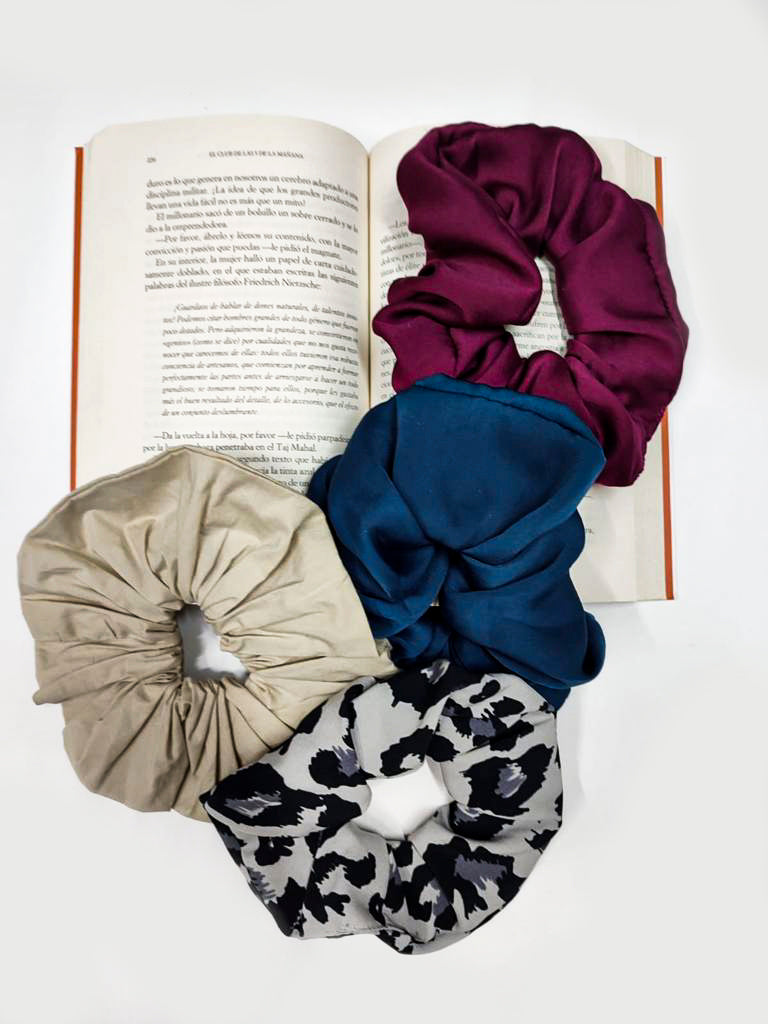 Combo x 4 Scrunchies